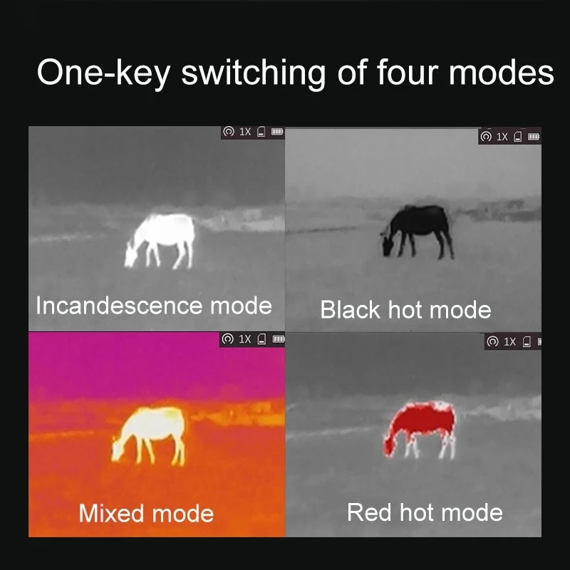 LC06 термальная камера для охоты на открытом воздухе ручной детектор Ночного