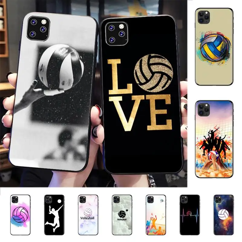 

Volleyball Sprot Phone Case for iphone 13 8 7 6 6S Plus X 5S SE 2020 XR 11 12 mini pro XS MAX