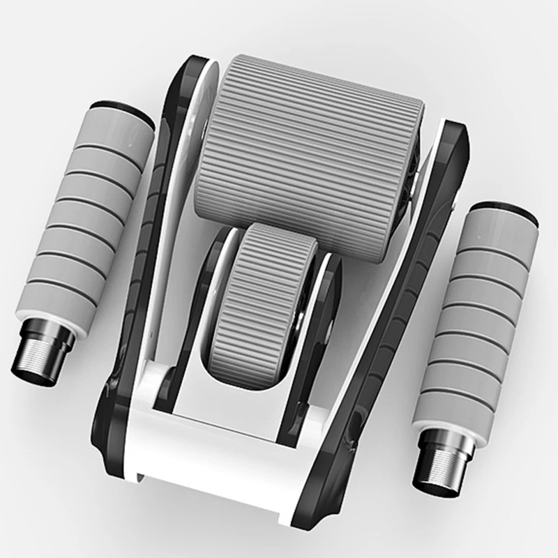 

H053 Home Gym Workout Training Exercise Equipment Foldable Fitness AB Roller Exercise Abdominal Wheel