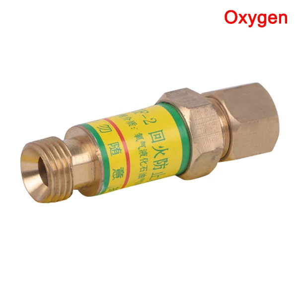 

Oxygen Acetylene Check Valves Flash Back Arrestor for Pressures Reducer Cutting Torch GHS99