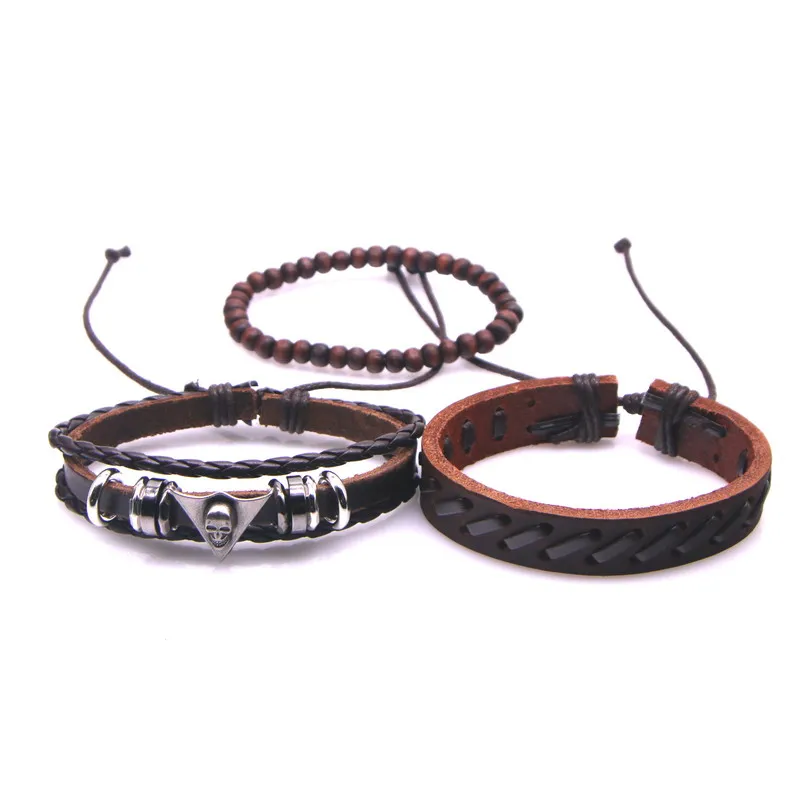 Винтажные регулируемые Многослойные рандомные браслеты в стиле бохо