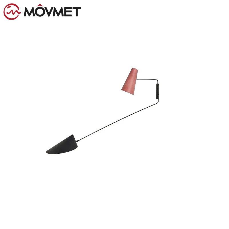 Simple Modern Industrial Long Swing Arm Black Wall Lamp Sconce Vintage E27 Lights For Bedroom Matel Reading Home Lighting | Лампы и
