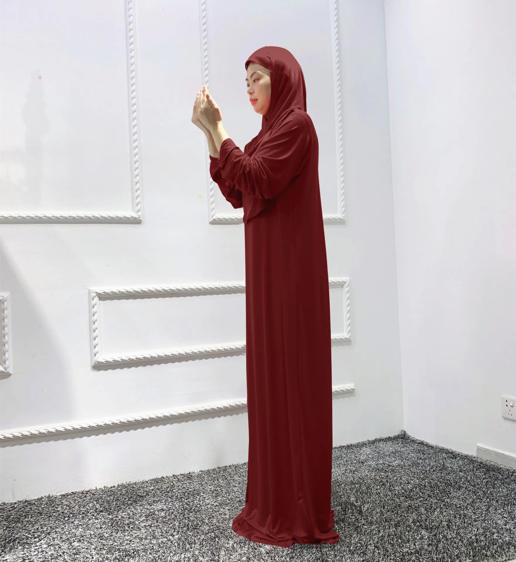 Eid Moubarak женское Abay Дубай Турция ислам мусульманская мода хиджаб Молитвенное