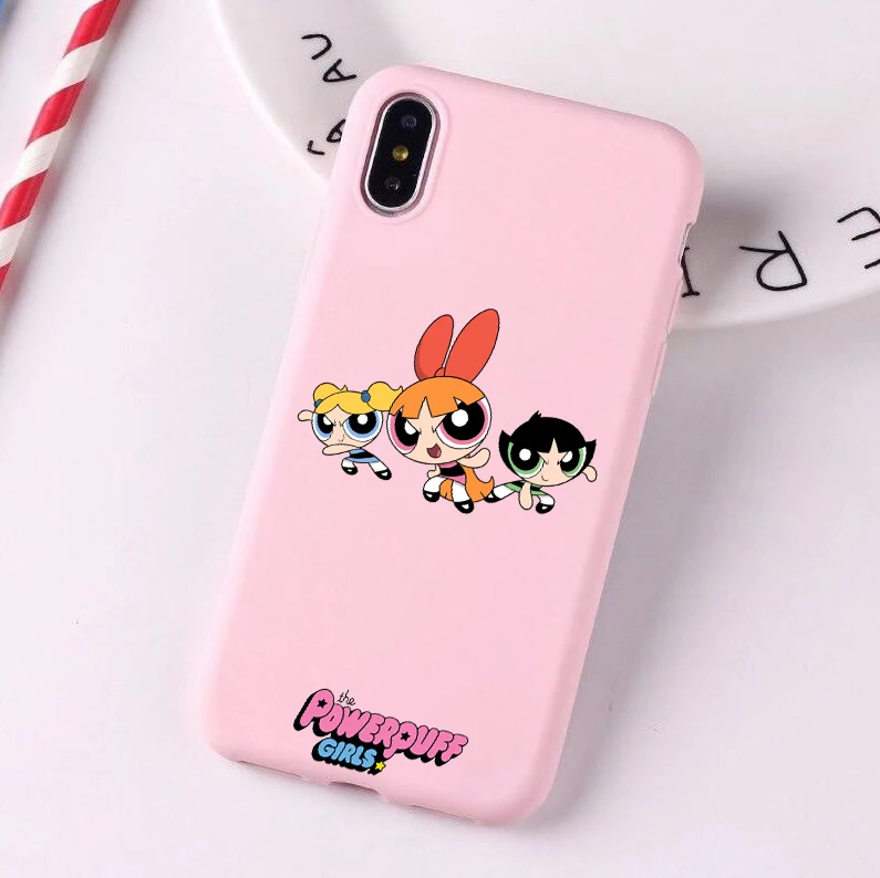 FHSR-24020 Милый Powerpuff мягкий чехол для телефона ярких цветов для девочек huawei p30 pro p30 lite p20 pro p10 mate 20 p10 lite honor 9 lite - Цвет: FHSR-24020