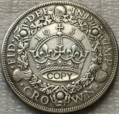 Копия UK COIN 1930-1934 с разными датами и 5 монетами | Дом сад