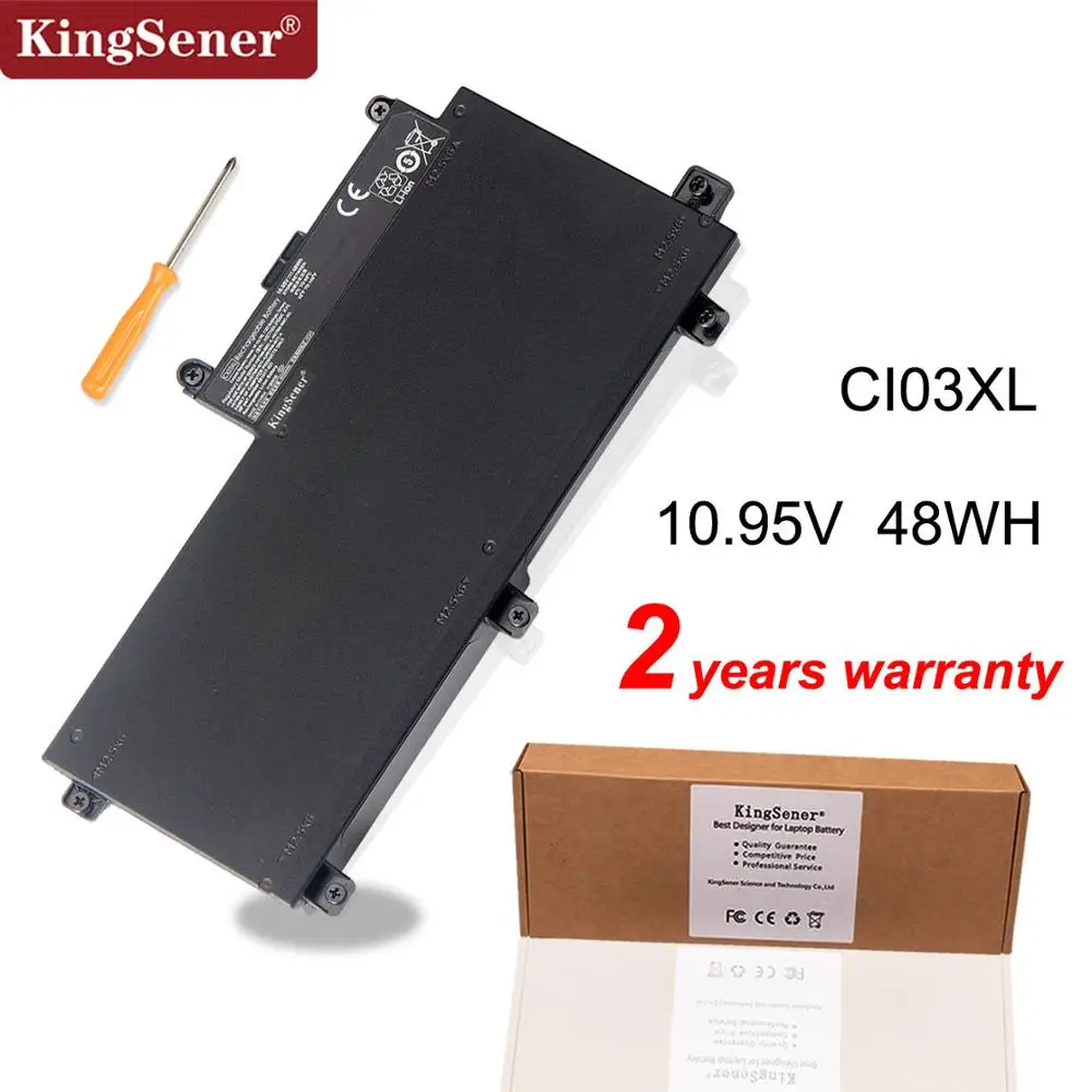 Новый аккумулятор KingSener CI03XL для ноутбука HP ProBook 640 645 650 655 G2 Series HSTNN-UB6Q бесплатная
