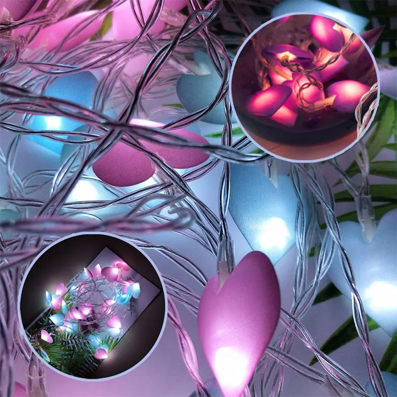 

Гирлянда с цветами, комнатное освещение, домашний декор, занавеска на батарейках AA, Рождественский праздничный уличный водонепроницаемый с...