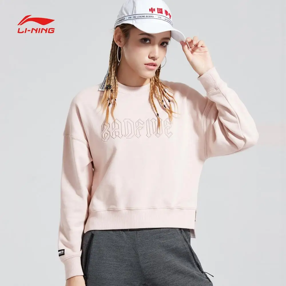 Li Ning Женская баскетбольная серия пот топ обычная посадка для отдыха удобный