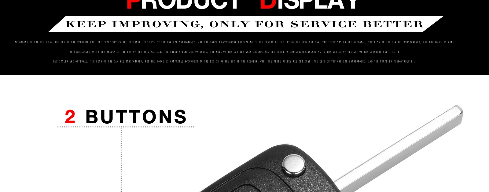 jingyuqin Car Remote Key Suit for Chevrolet Malibu Cruze Aveo Spark Sail 2/3/4 Buttons 433/315MHz Control Alarm Fob