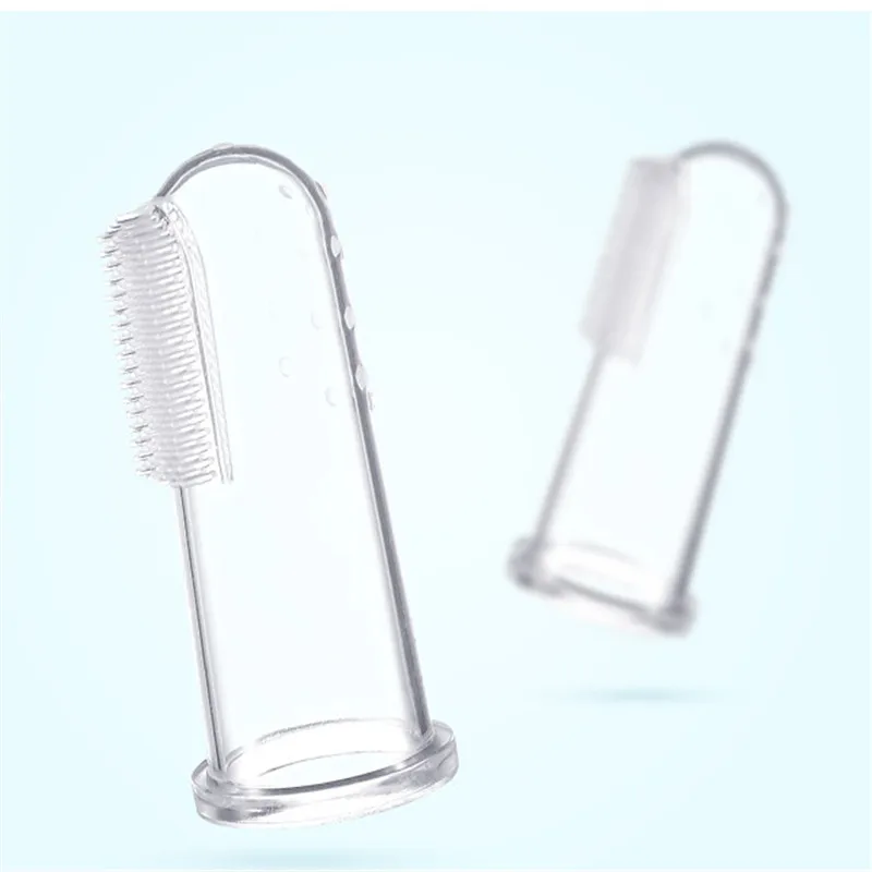 10 шт. Силиконовая зубная щетка Детская для чистки зубов Мягкая младенцев