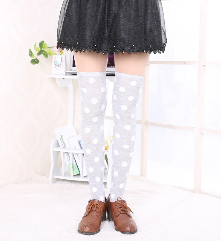 

Nylon High Knee Funny Socks Women's Thigh High Stockings Over Knee Stockings for Girls Ladies Long Pentagram Happy Sexy Stocking