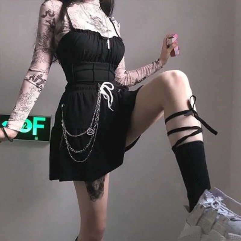 Хлопковые дышащие женские носки с длинным веревочным ремешком в японском стиле