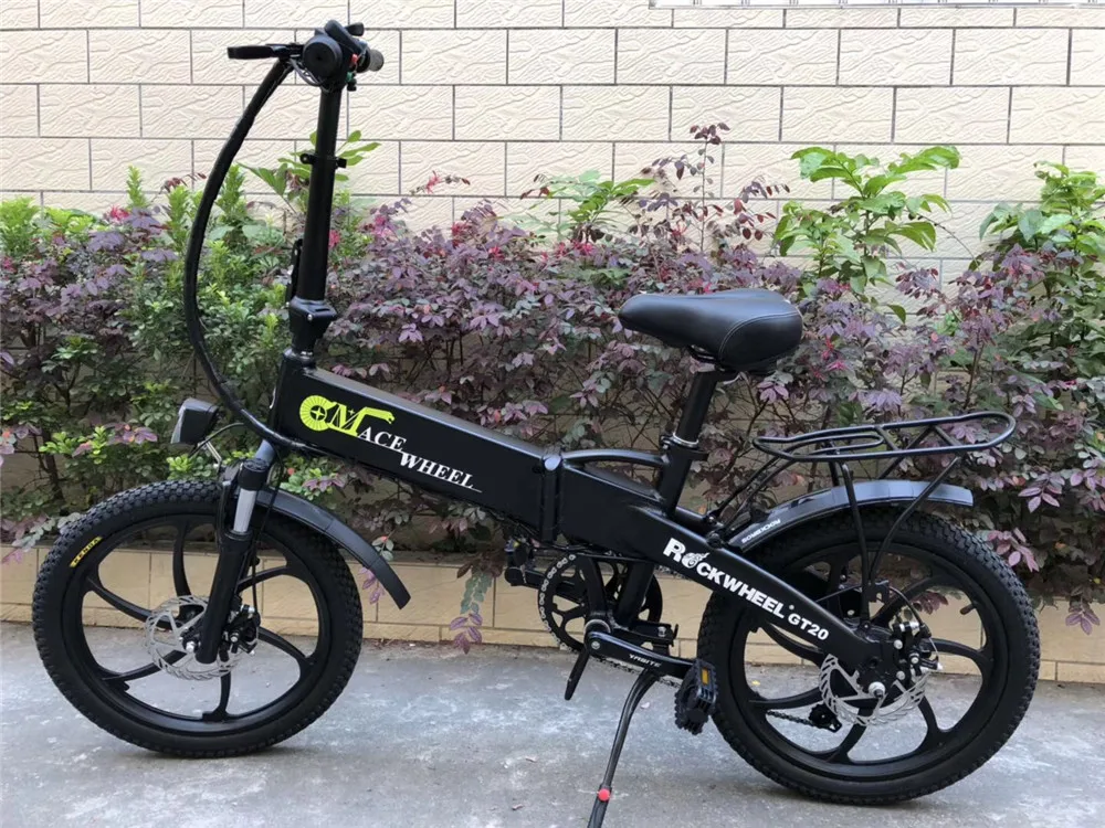 Электрический велосипед 20 дюймов складной микролитражных Rockwheel GT20 cmacewheel