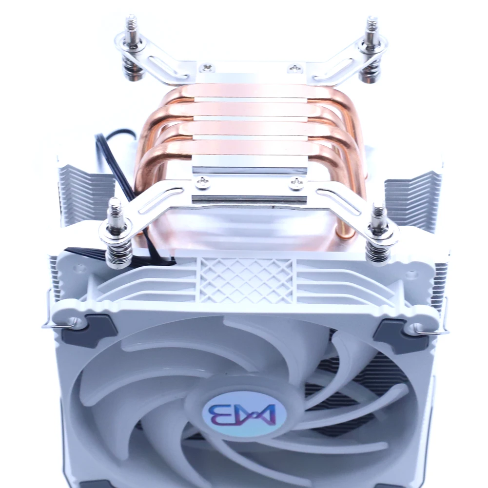 Wovibo 120 мм Процессор охлаждающий вентилятор PWM 4PIN ARGB RGB для LGA 1150 1151 1155 1200 1366 2011 X79 X99 AM2