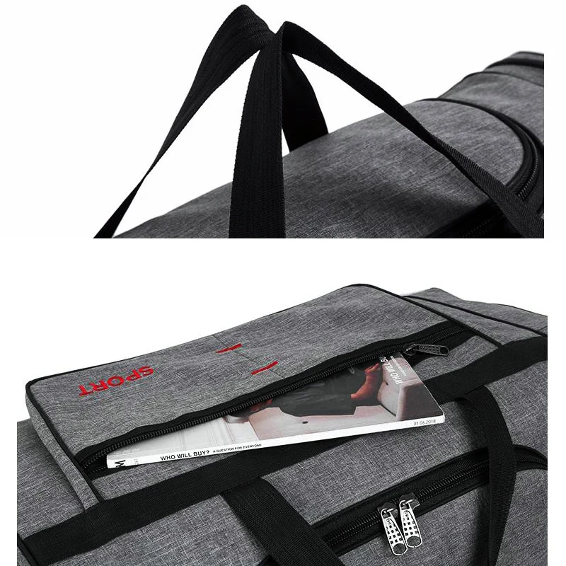 Спортивные спортивные сумки для тренировок мужские большие переноски черные