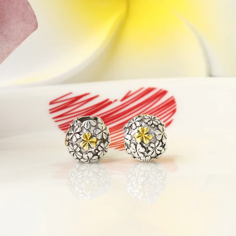 2020 круглые шармы в виде четырехлистного клевера подходят для оригинального