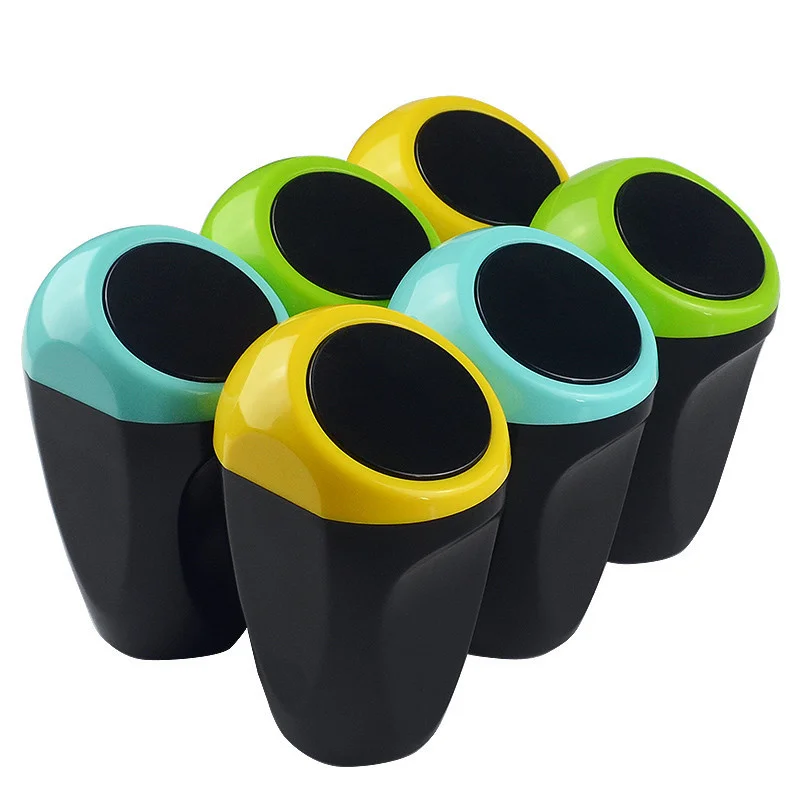 

Beautiful Car Garbage Can Automobiles Door Seat Side Organizer Bin Basket Car Trash Dust Case Auto Interior Cleaning Supplies