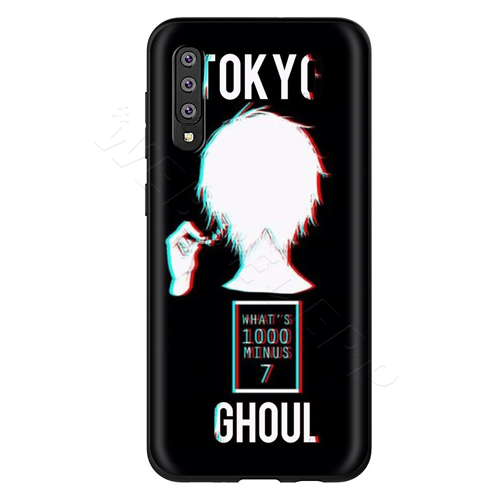 Webbedepp анимэ Tokyo Ghoul, чехол для samsung Galaxy S7 S8 S9 S10 Edge Plus Note 10 8 9 A10 A20 A30 A40 A50 A60 A70