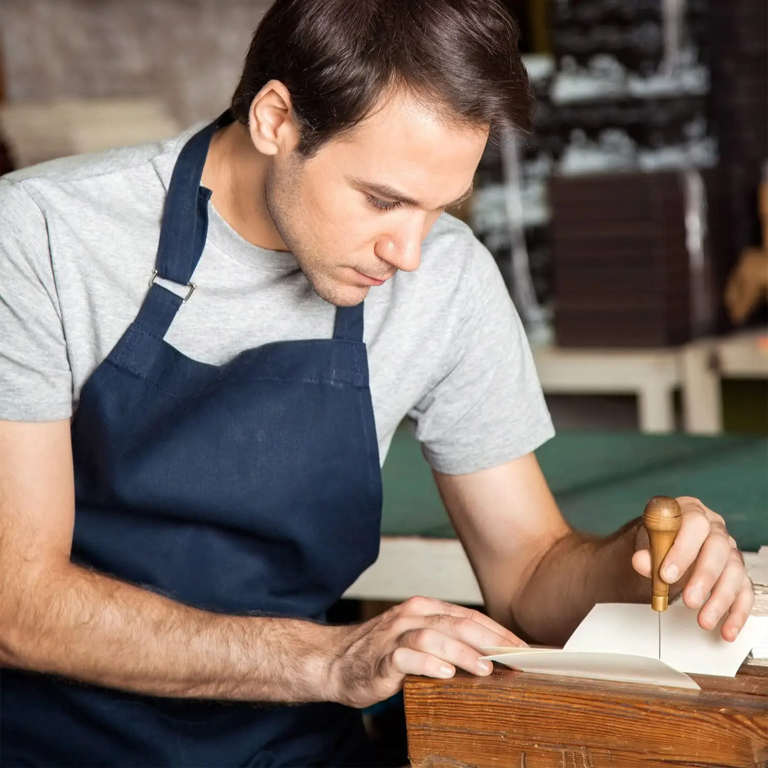 Набор для подвязки книг набор бумаги вощеная нить шило самостоятельного и
