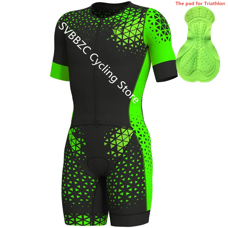 6-Pic Color Мужской спортивный костюм для триатлона, спортивная одежда, Ropa Ciclismo Maillot, Быстросохнущий комплект одежды из Джерси для велоспорта - Цвет: 6-Pic Color