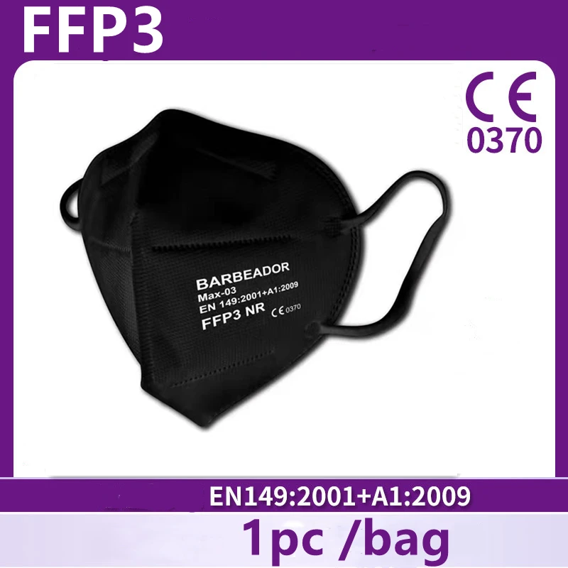 MAX 03 CE 0370 Утвержденная ffp3mask для взрослых FFP3 NR респираторная маска fpp3 homologada fp3 maske
