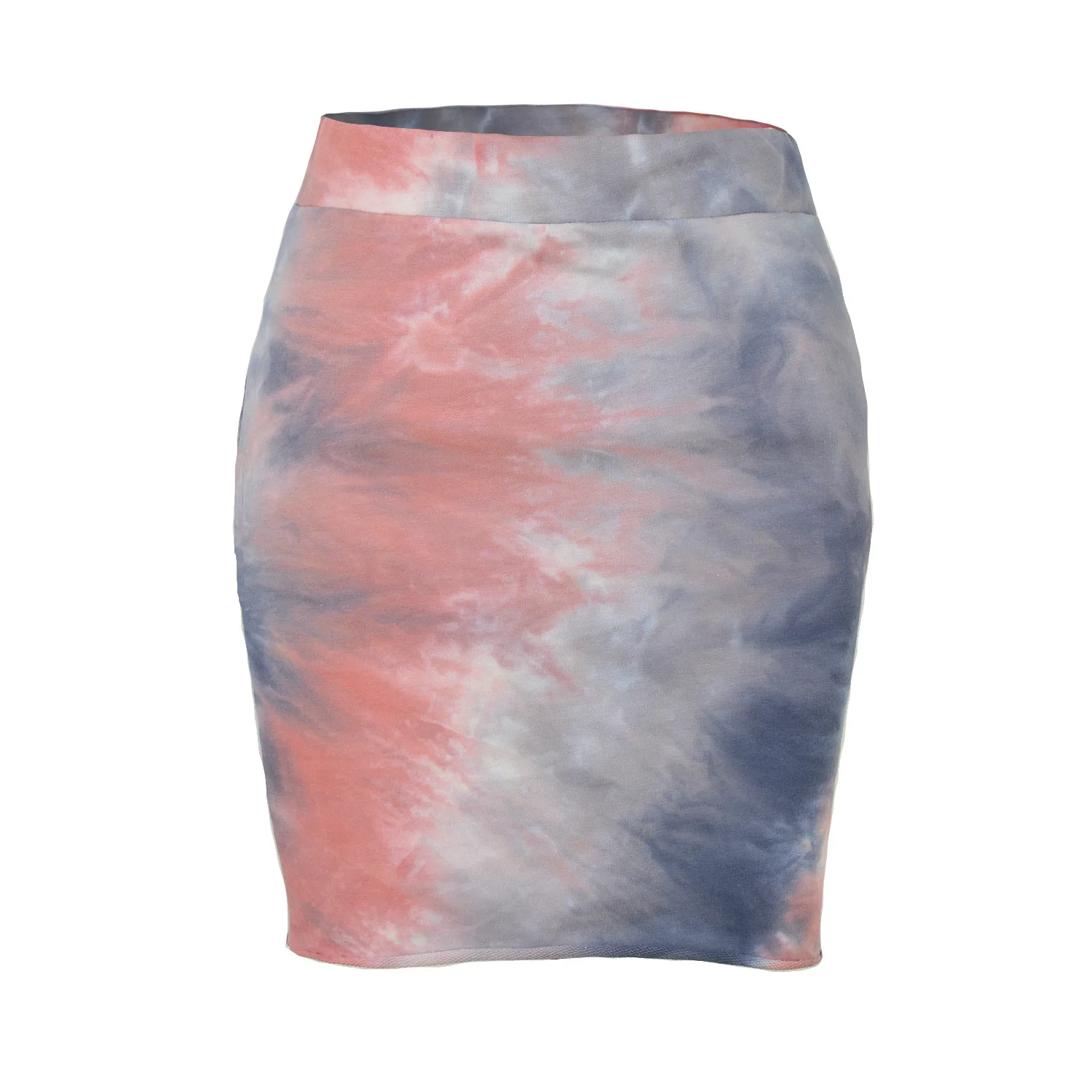 Sexy Women Tie Dyed Print Skirt Summer High Waist Mini Short Bodycon Femme Slim Package Hip Kpop Style L0155 | Женская одежда