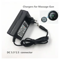 massage fascia gun charger relaxing muscle electric household massager gun charger plug massageador corporal 25 2v 24v