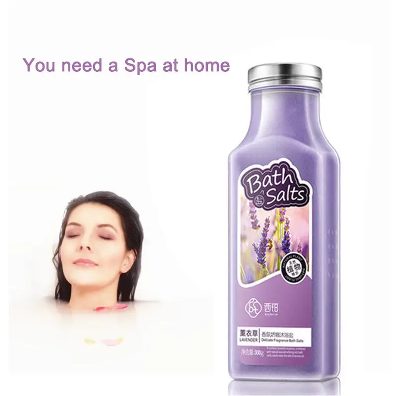 

350g Bath Salts emulsion Moisturizing Shower Gel Skin Cleanse Nourishing Whitening Lavender Skin Care products beauty products