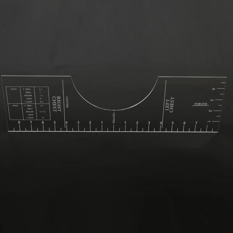 

T-Shirt Ruler Guide Vinyl T-Shirt Ruler Guide Sublimation Designs on T-Shirt Vinyl Ruler Guide Size Chart T-Shirt Ruler