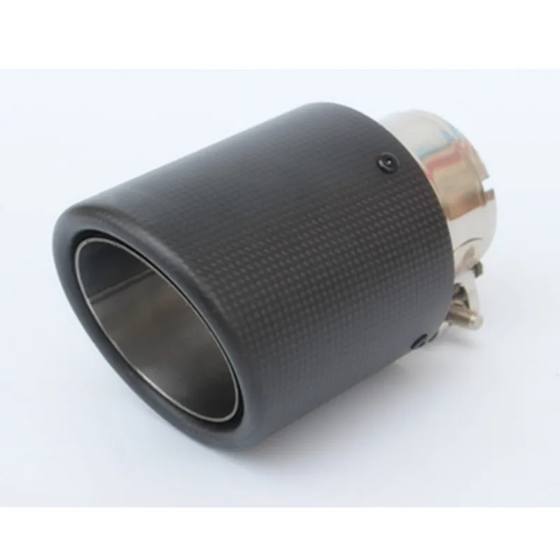 Наконечник глушителя выхлопной трубы из нержавеющей стали и углеродного