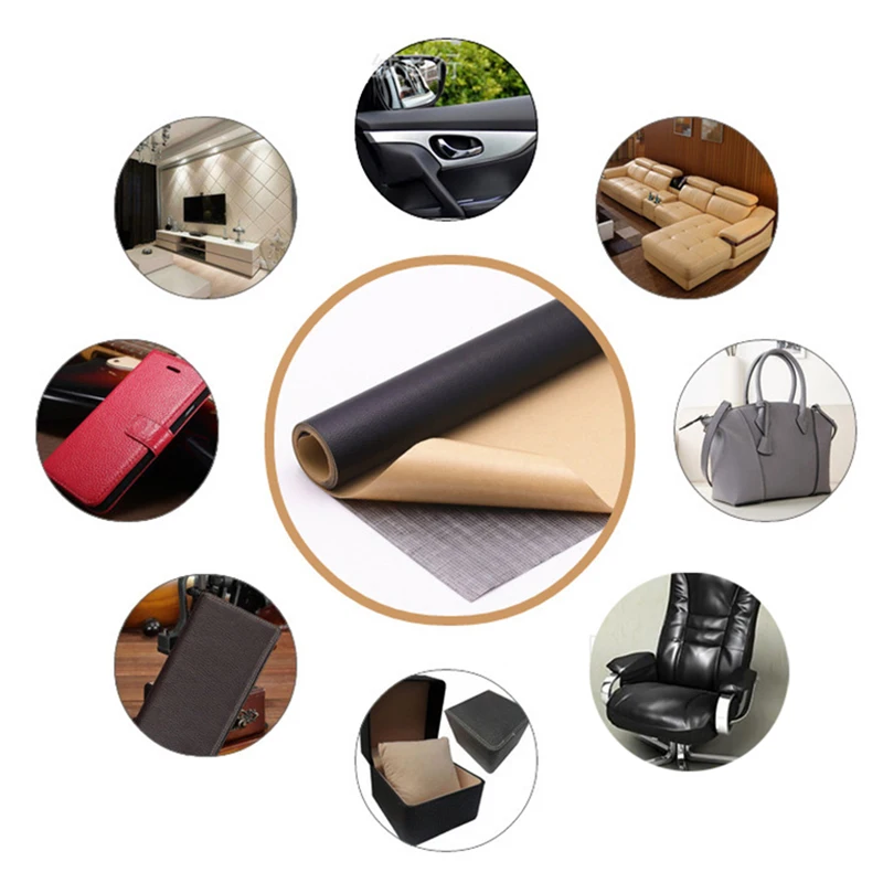

Self Adhesive Leather Patch Stickers Stick-on Sofa Car Repair Patches No Ironing Leather PU Fabric Stickers Scrapbook