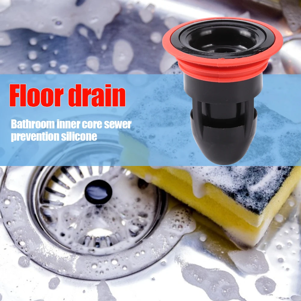 

Newest Toilet Deodorant Floor Drain Core Toilet Floor Drain Bathroom Inner Core Sewer Pest Control Silicone Anti-odor Artifact