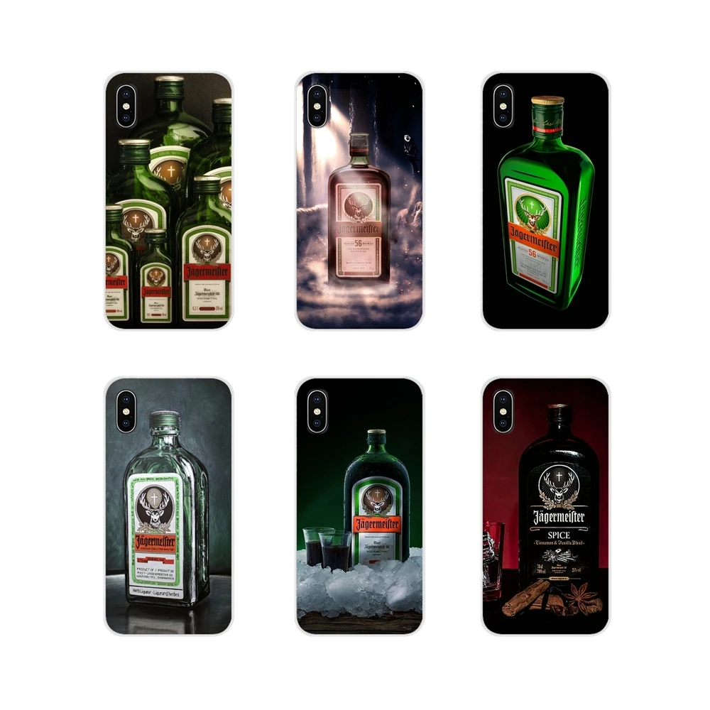 Jagermeister аксессуары для бутылок в стиле ретро чехлы телефонов Чехлы Xiaomi Mi4 Mi5 Mi5S Mi6 Mi