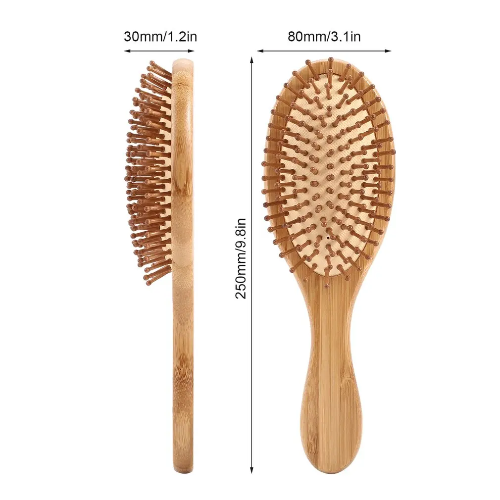 

Wooden Hair Brush Massage Comb Scalp Massage Brush Air Cushion Combs Anti-static Brush Comb