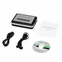 top quality usb2 0 portable tape to pc super cassette to mp3 audio music cd digital player converter capture recorder headphone