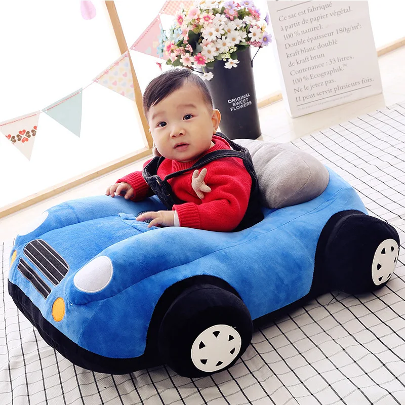 Baby Learn Chair Learning Sitting Sofa Car Plush Toy Cartoon Fabric Pp Cotton Padded Safety Training Sit Posture | Мать и ребенок