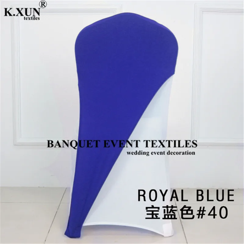 

25 Colors Wedding Lycra Spandex Chair Cap For Stretch Chair Cover Event Party Decoration
