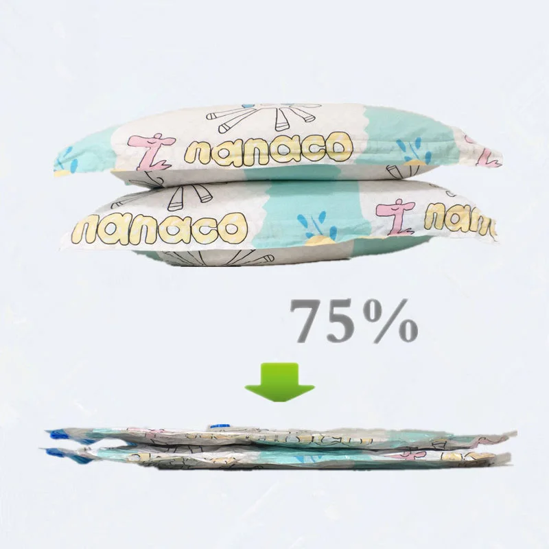 Вакуумные пакеты на двойной молнии складные дорожные компрессионные