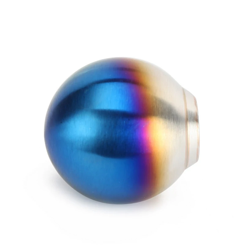 Синяя алюминиевая ручка переключения передач автомобиля POSSBAY крышка рычага