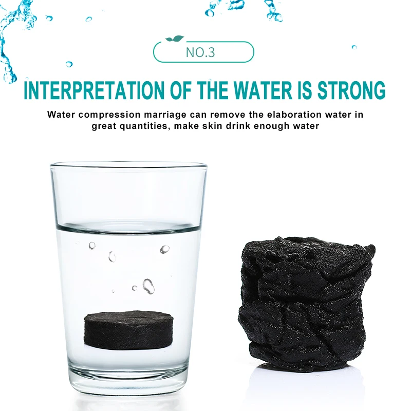 30 таблеток сжатых масок для лица Одноразовые Бамбуковые ватные тампоны из