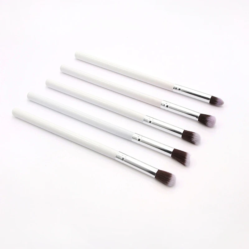WS-5pcs Набор кистей для макияжа 1-20 шт./лот, тени для век, растушевка, подводка для глаз, ресницы, кисти для макияжа бровей, профессиональные мягкие кисти для теней - Handle Color: WS-5pcs