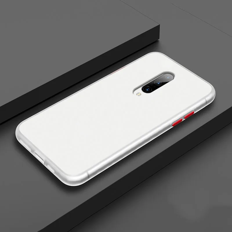 Цветной чехол для OnePlus 7T Pro 7 6T 6 из поликарбоната и мягкого силикона, защитный чехол с кнопками "сделай сам"