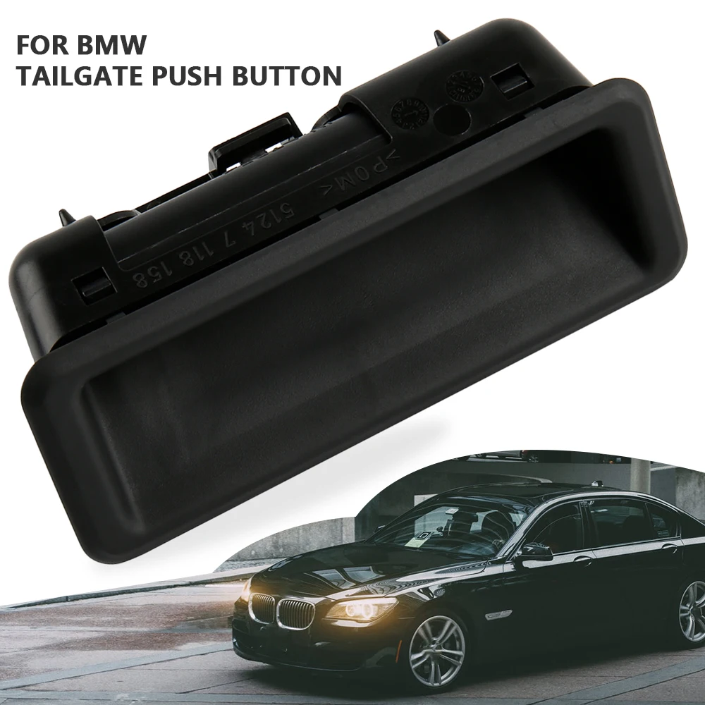 Задняя кнопка для BMW 1 3 5 X1 серии E60 E70 E82 E90 крышка ботинка 51247118158|Переключатели и