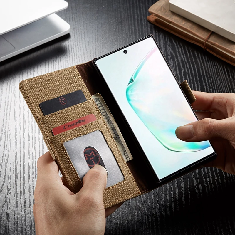 Чехол-книжка Me, Джинсовый чехол для samsung Galaxy S8, S9, S10 Plus, Note 10, 9, 8, чехол-кошелек с подставкой для samsung Galaxy Note10 Plus, S10E чехол