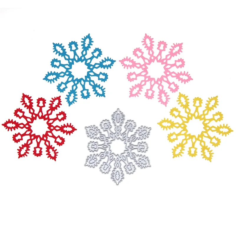 

Hollow Snowflake Metal Cutting Dies Stencils Snowflake Frame Die Cuts For Card Making Scrapbooking Decoration Crafts New 2019