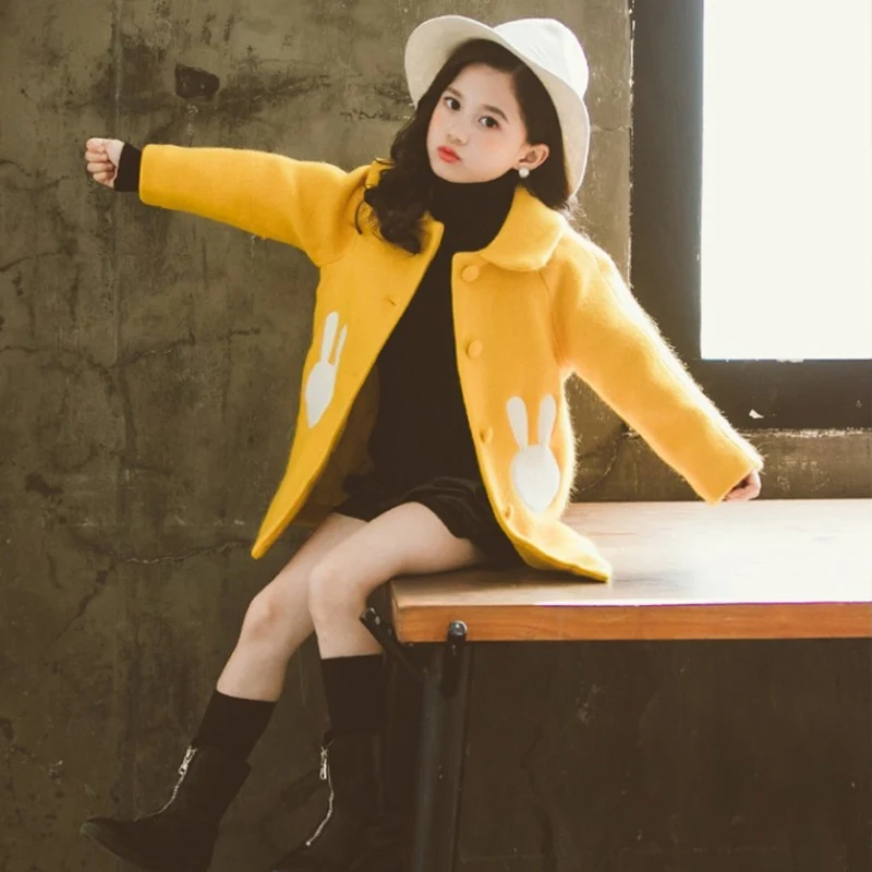 Плащ для девочек Детское пальто малышей коллекция 2019 года сезон весна-осень-зима