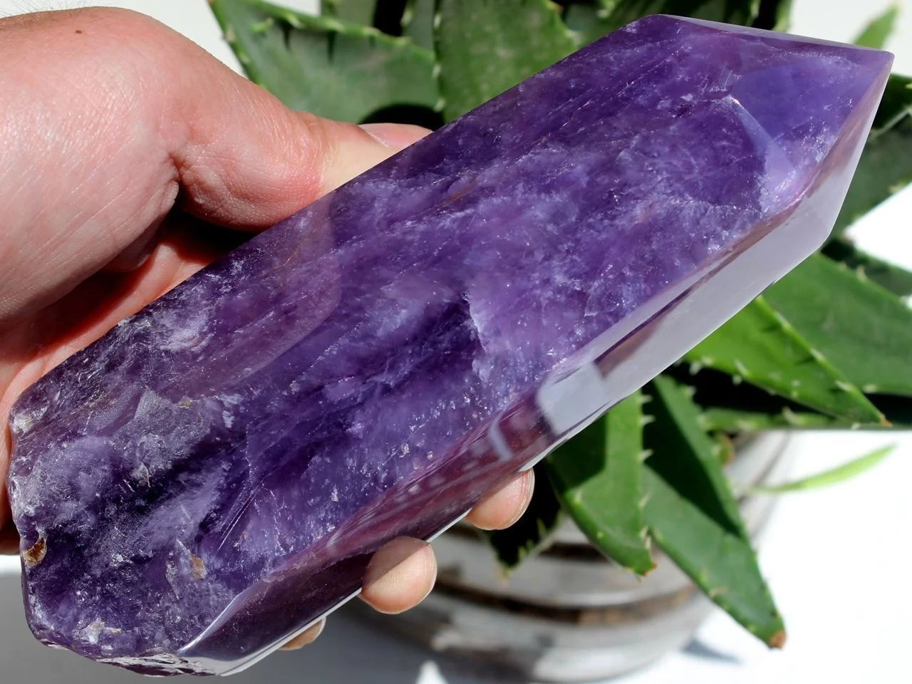 Натуральная мечта аметист кристалл кварцевые точки палочки исцеление|Камни| |