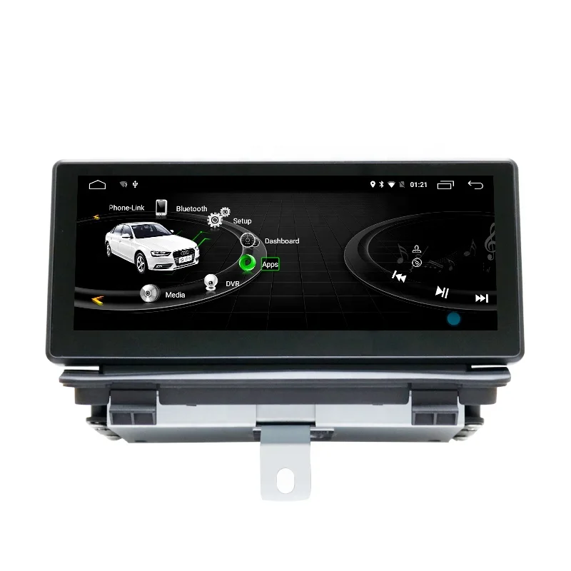 Автомобильная Мультимедийная система головное устройство на android 8 с ЖК дисплеем