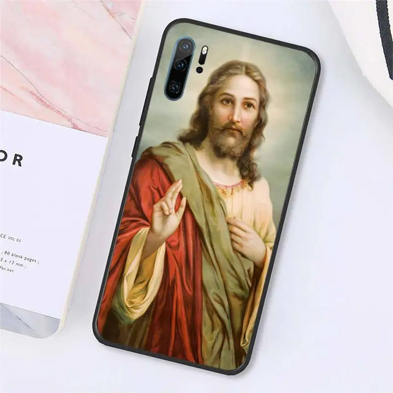 

Jesus Christ faith painting Phone Cases For Huawei honor Mate P 10 20 30 40 Pro 10i 9 10 20 8x Lite Y91C V17 6.38 6.44