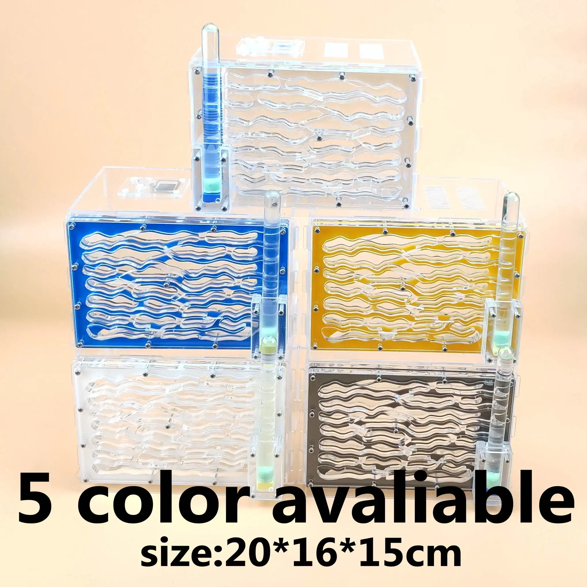 Муравьиная ферма из акрила муравьиная муравьиные гнезда насекомых домашние